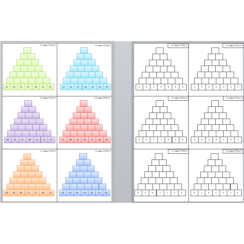 Piramidy matematyczne