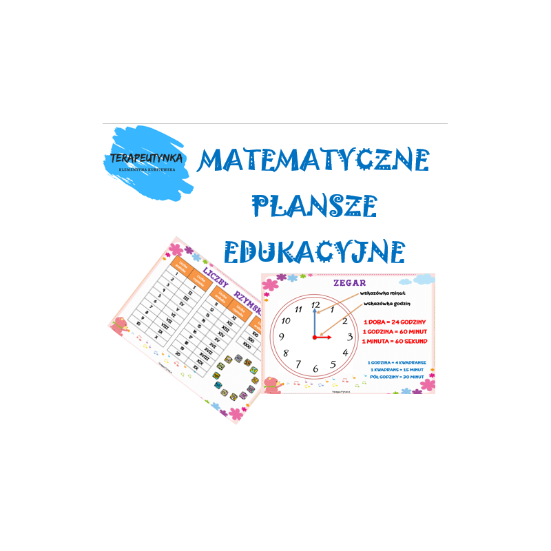 Matematyczne plansze edukacyjne